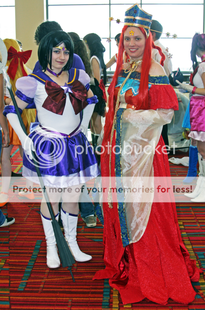 connecticon 2011 Sailor Saturn and Princess Kakyuu